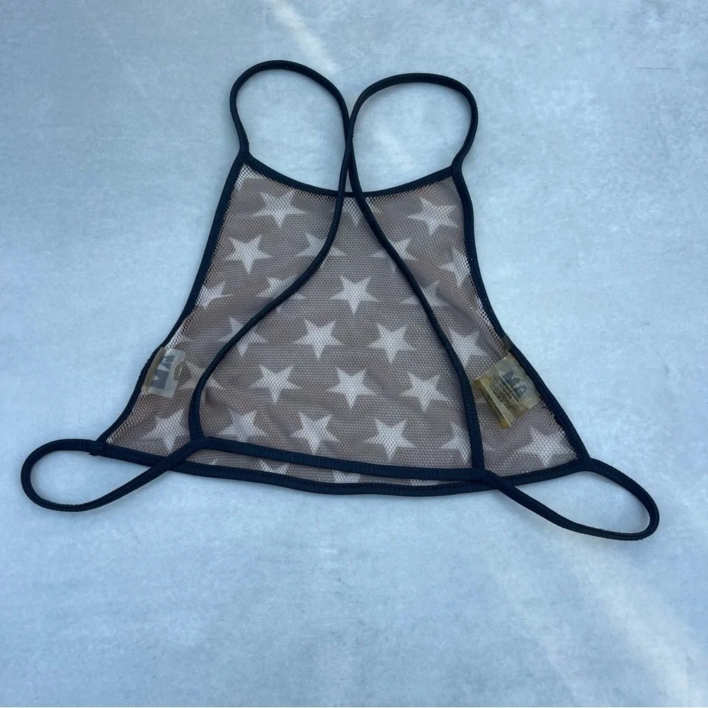 Minimale Animale Mesh Star Bralette